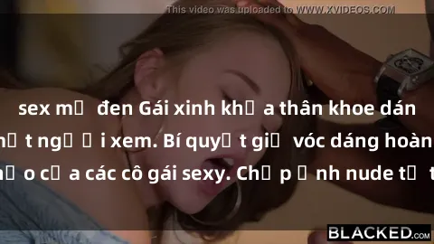 sex mỹ đen Gái xinh khỏa thân khoe dáng nóng bỏng đốt mắt người xem. Bí quyết giữ vóc dáng hoàn hảo của các cô gái sexy. Chụp ảnh nude tự tin không sợ lộ hàng.